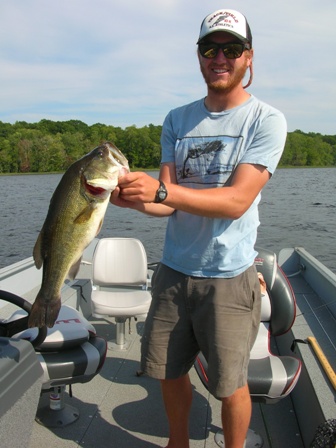 Noah with big largemouth